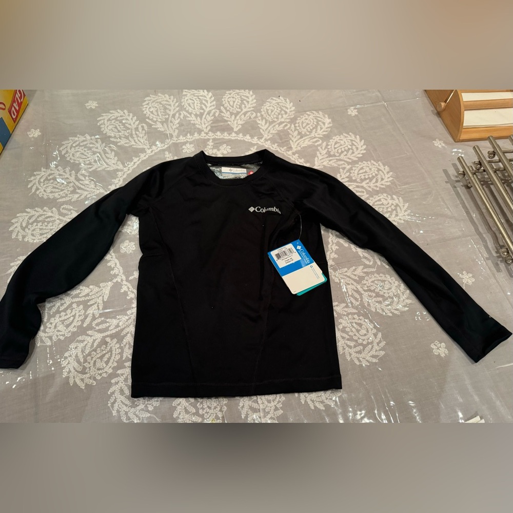 ❤️KIDS Columbia Midweight Baselayer Shirt. Thermal Reflective Omni heat tech